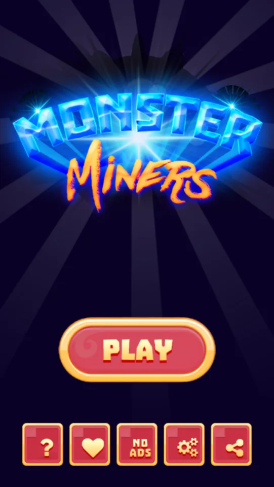 Monster Miners Game Template — screenshot 1