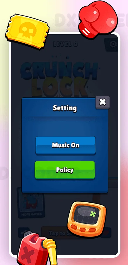 Crunch Lock! Trending Game — screenshot 1
