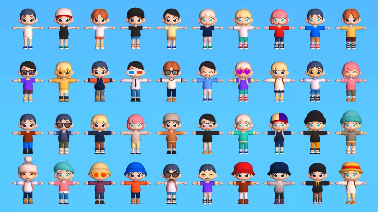 3D Characters - Casual Character — screenshot 8