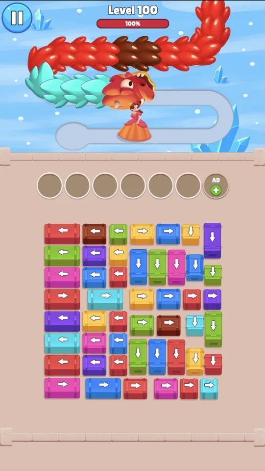 Queen Rescue - Dragon Puzzle — screenshot 3