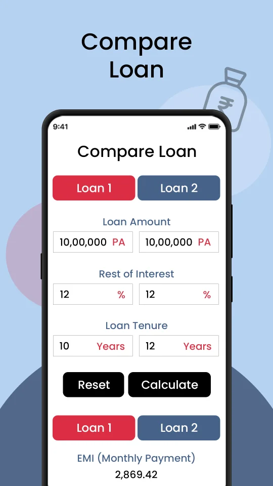 EMI Calculator - Loan Planner — screenshot 4