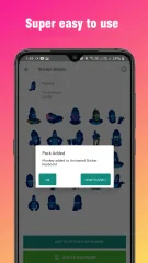 Animated Stickers for WhatsApp - WAStickerApps (Sticker Keyboard) Working Code