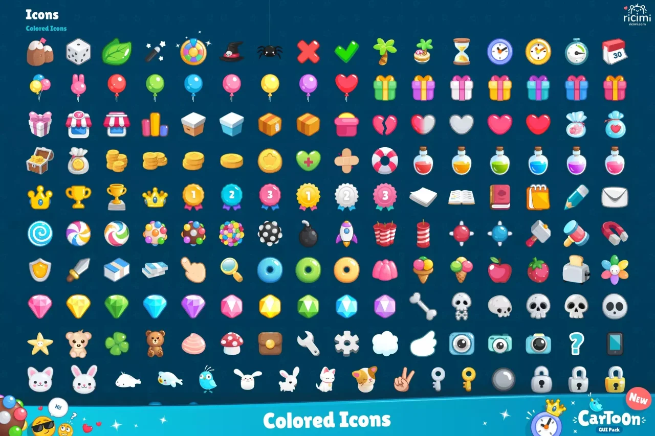 Cartoon GUI Pack — screenshot 8
