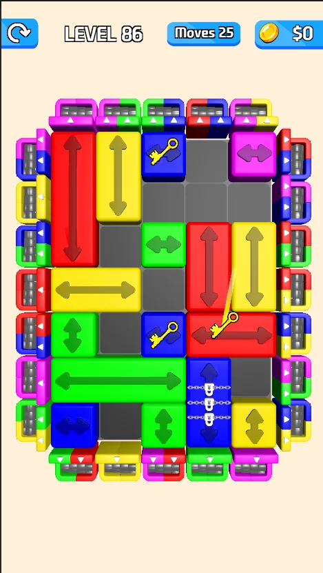 Color Block Jam 3D Puzzle Game Unity — screenshot 4