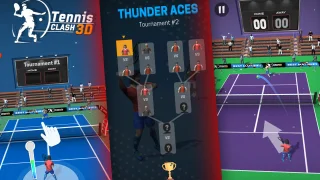 Tennis Game 3D Unity Source Code