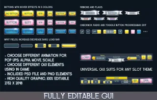 MK - Modern Suits Slot Asset