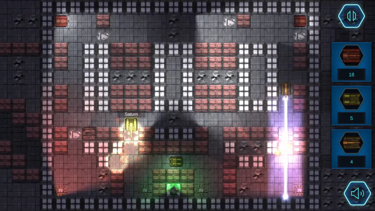 Tank Blood Fury: Multiplayer Battle - Top-View Tank Game Source Code — screenshot 5