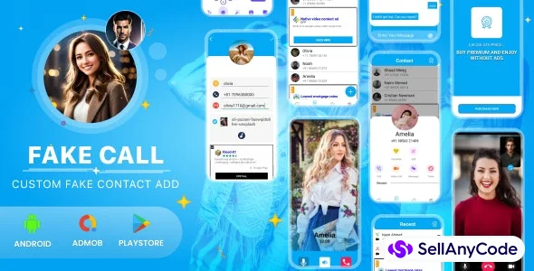 Fake Call | Fake Video Call | Fake Chat | Prank | AdMob 2024