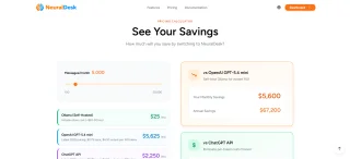 NeuralDesk AI Chatbot