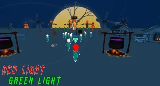 Squid Halloween Death Survive