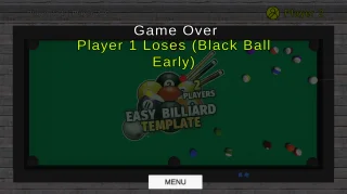 Easy 8 Ball Pool (Billiard) Template (PC/Mobile)