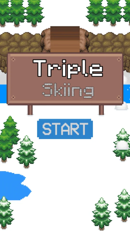 Triple Skiing Unity Source Code — screenshot 1