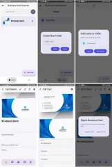 Business Card Scanner App Kotlin OCR + PDF/CSV Export