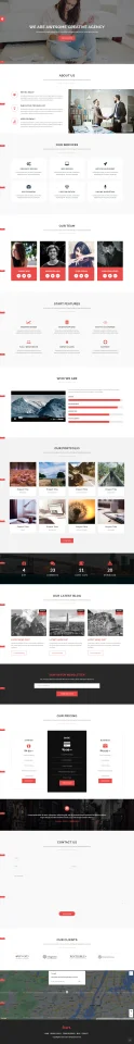 Start - Digital Business Agency Website Template — screenshot 2