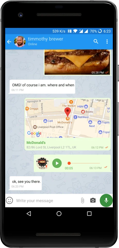 WhatsApp Clone Chatting App Full Aia Kit for Kodular — screenshot 4