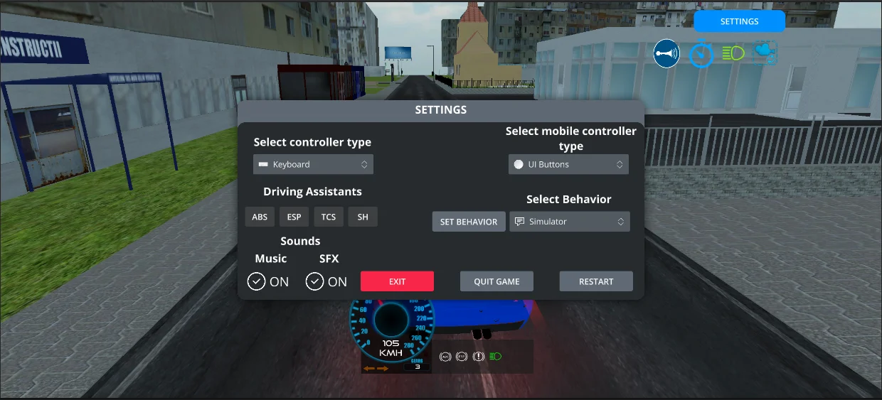Driving Area Simulator — screenshot 4