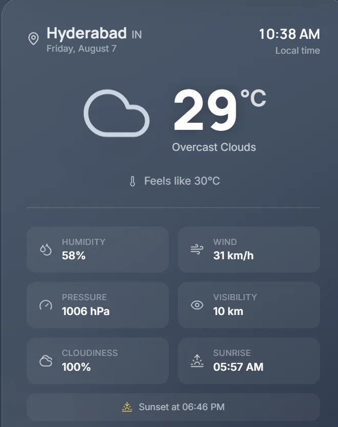 Weather — screenshot 5