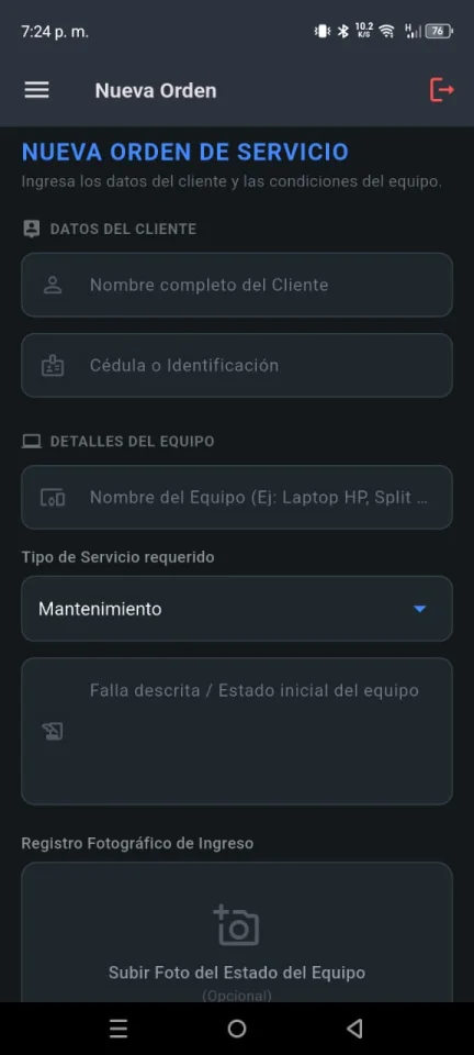 Sistema Servitec - Gestion De Talleres Y Servicios — screenshot 3