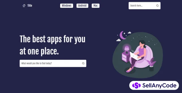 Application Downloading Website