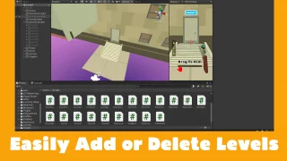3D Hyper-Casual FPS Mobile Game Unity Project