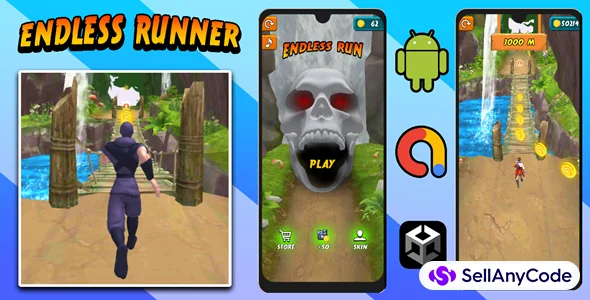 Temple Run Endless Runner Game Unity Source Code
