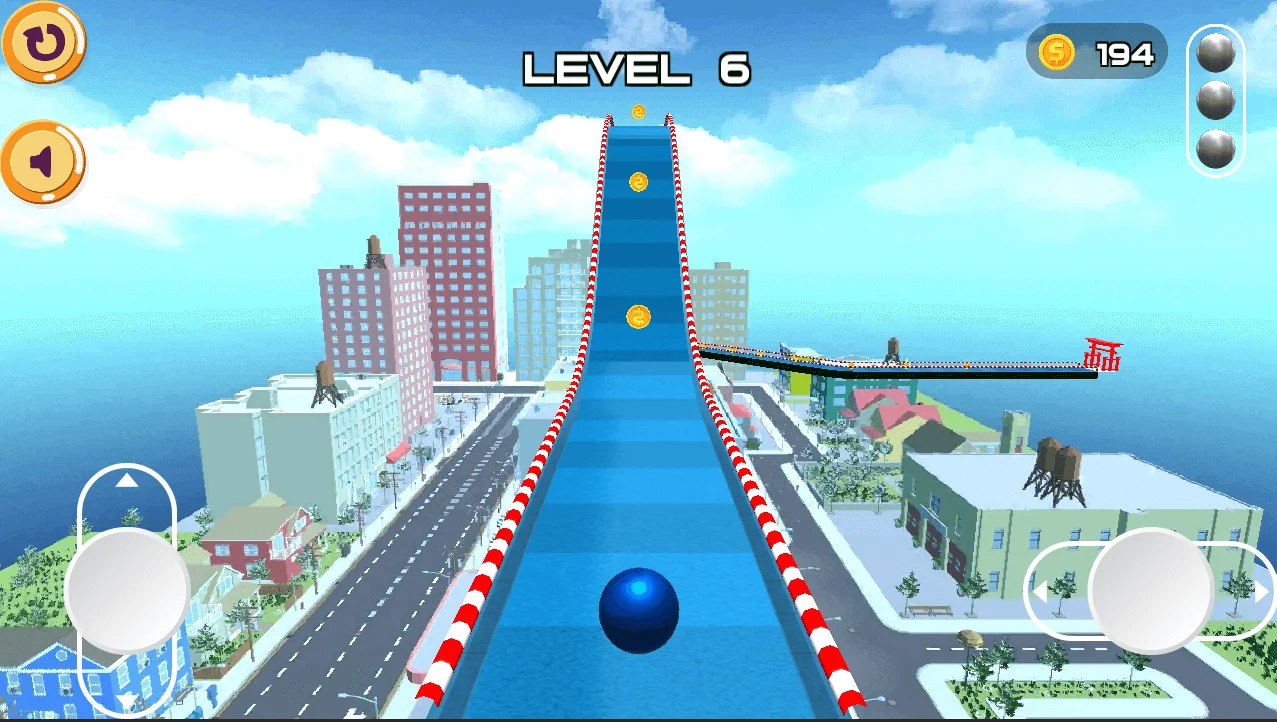 Top Trending Sky Rolling Going Balls 3D Game Unity Template + AdMob Ads — screenshot 4
