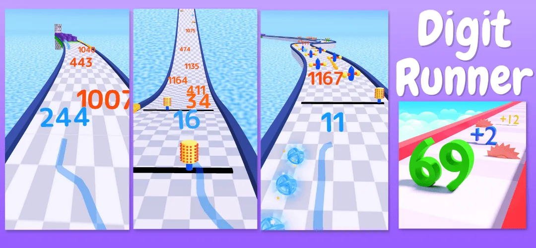 Digit Runner Game — screenshot 1
