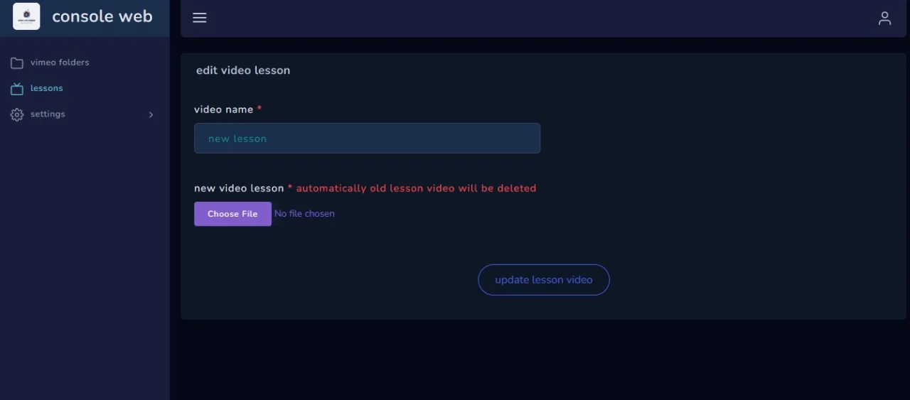 Vimeo-Uploader for Uploading Videos to Vimeo — screenshot 6