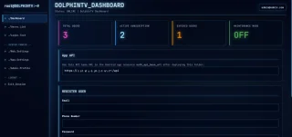 Dolphin TV with Admin Dashboard Control