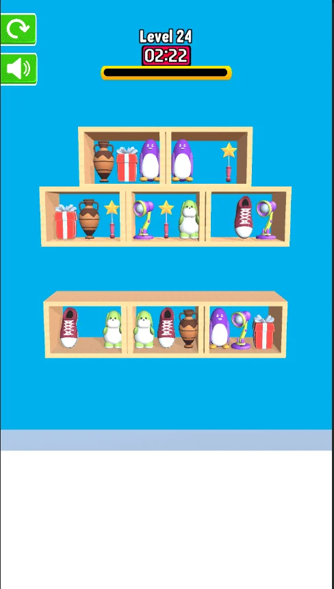 Goods Matching Sort 3D Puzzle Trending Game Unity Source Code — screenshot 5