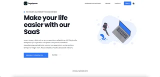 SaaS Website Template