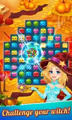 Stellar Witch Fruit Match 3 Puzzle