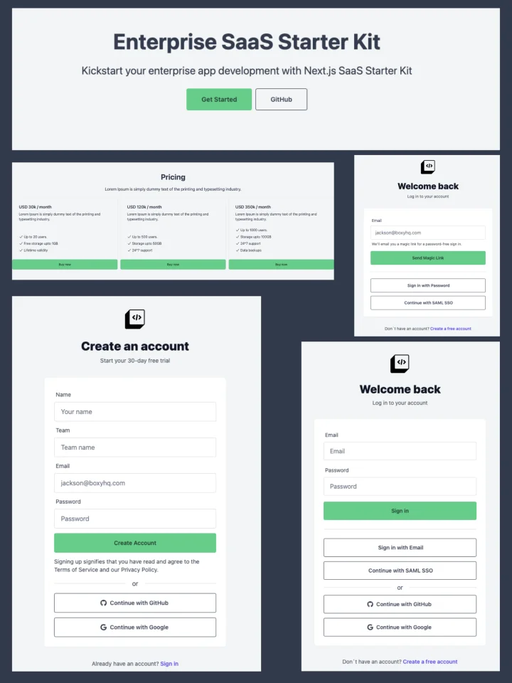 Turnkey Templates Bundle Prop-Firm Builder + 3 SaaS Starters — screenshot 4