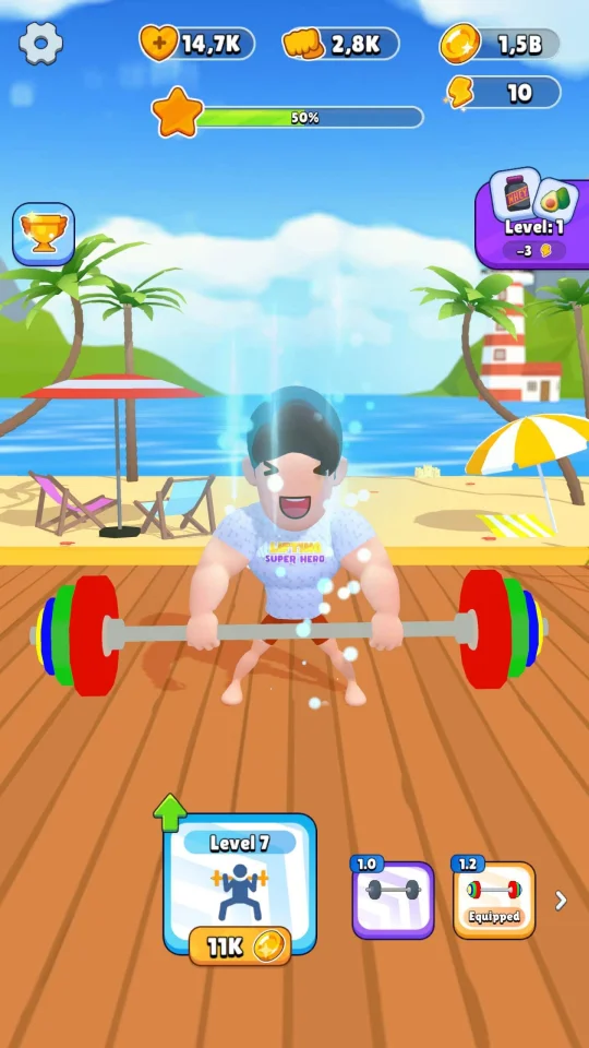 Gym Lifting Hero: Tile Master — screenshot 4