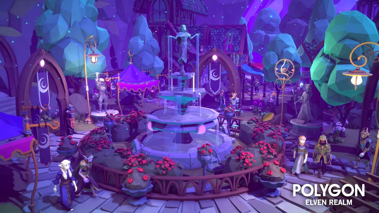 POLYGON - Elven Realm - Low Poly 3D Art by Synty — screenshot 7