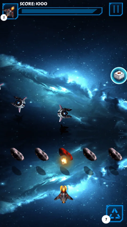 Classic Space Shooter Galaxy Unity Source Code — screenshot 1