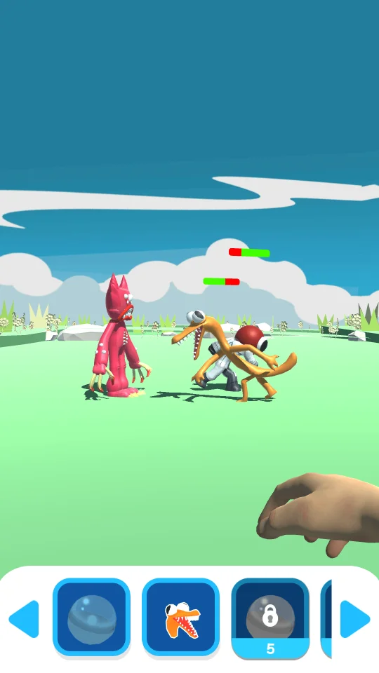 Blue Monster Box – Hyper Casual Trending Game — screenshot 2