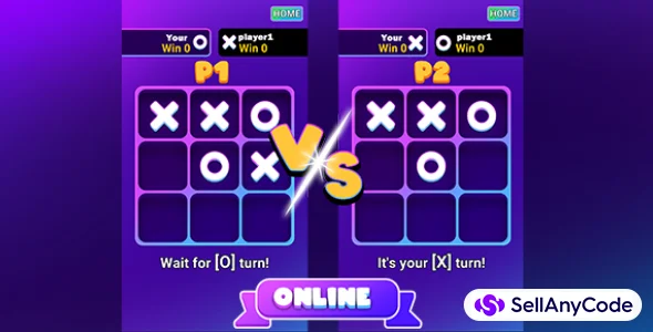 Tic Tac Toe AI & Online Multiplayer (Photon Fusion 2)