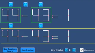 Matchstick Question Generator