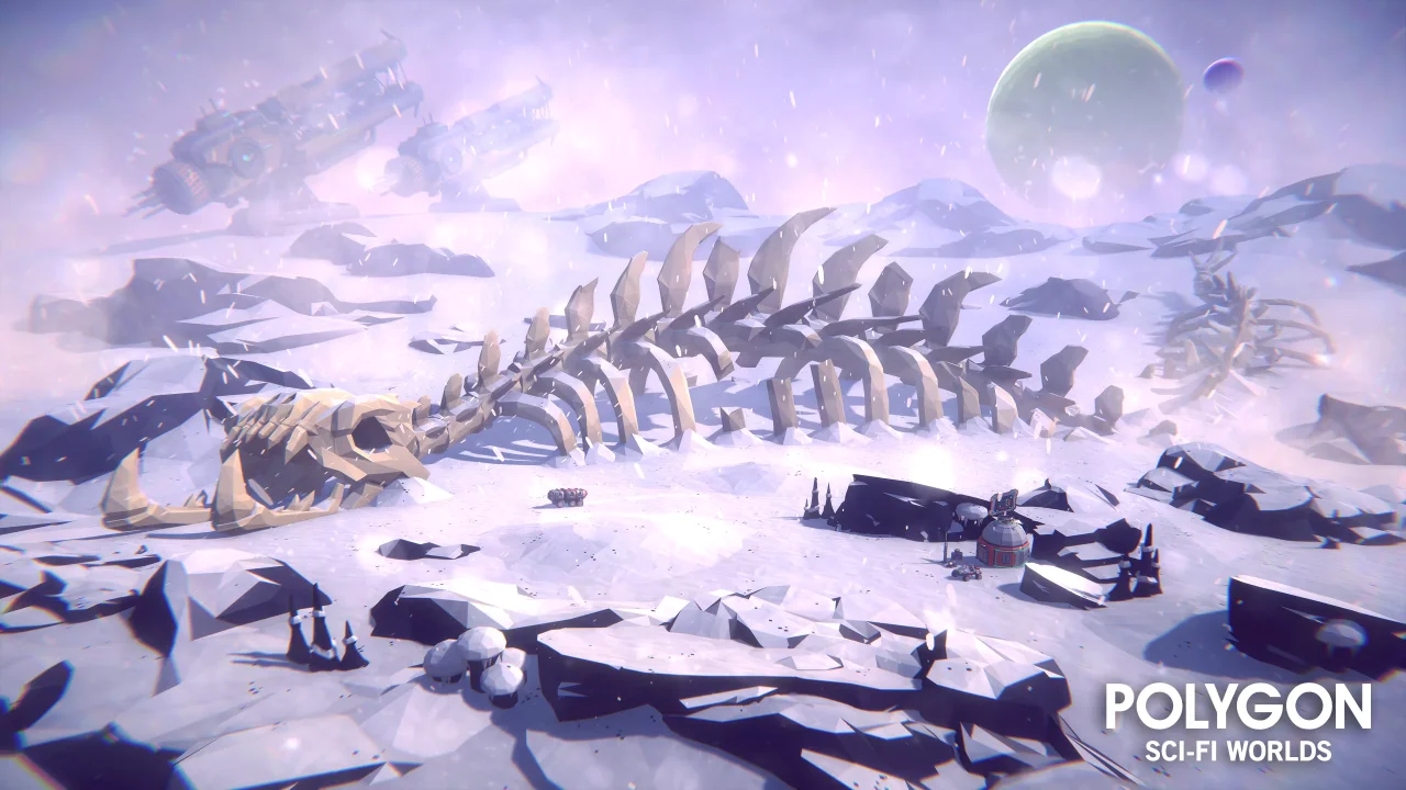 POLYGON - Sci-Fi Worlds Pack - Art by Synty — screenshot 1