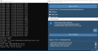 Zip Password Cracker
