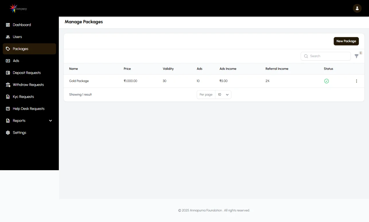 Adview MLM Software a Complete Advertising & Earning Solution — screenshot 9