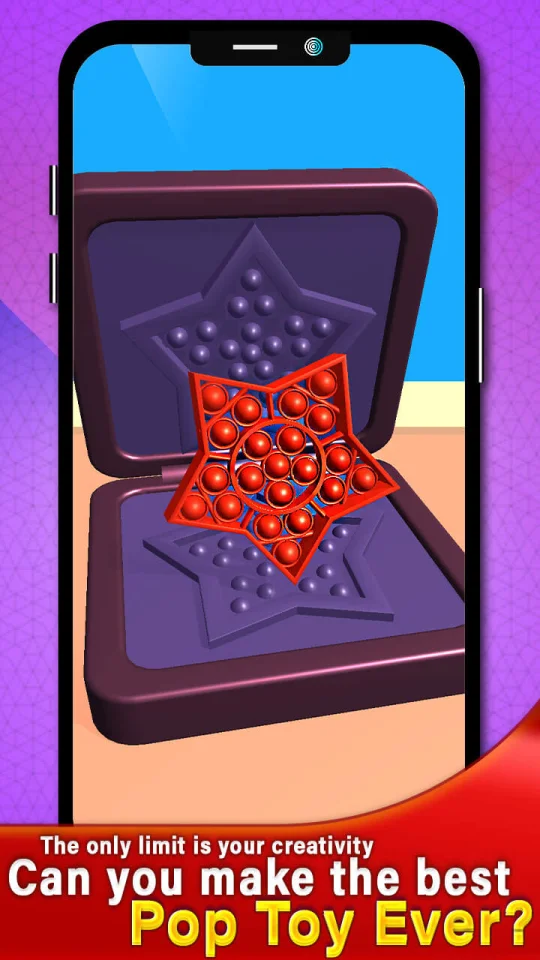 Fidget DIY Pop Toys Maker 3D New Top Trending Game — screenshot 4