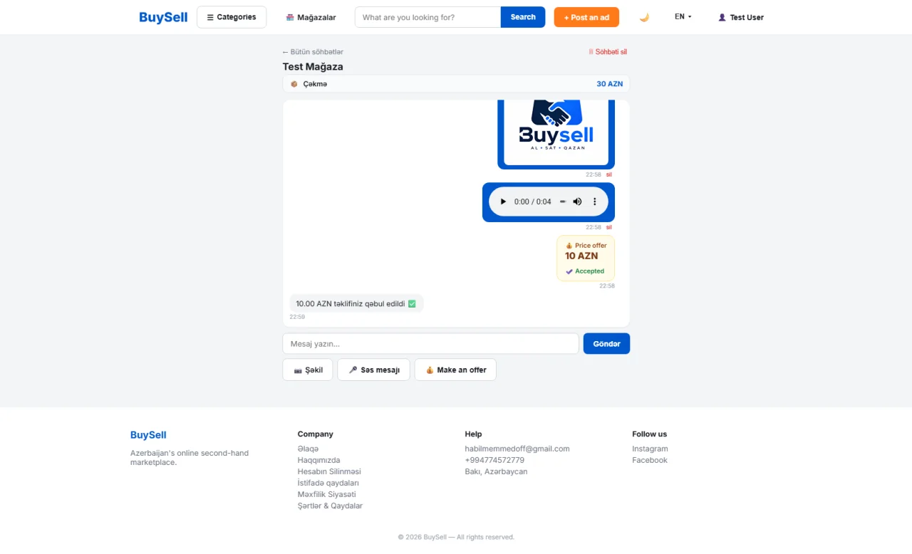 Buysell - PHP MySQL Marketplace Flutter App — screenshot 10