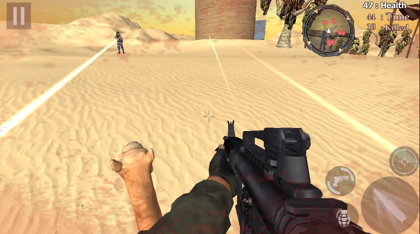 Desert Sniper Special Forces 3D Shooter FPS Game 64bit — screenshot 1