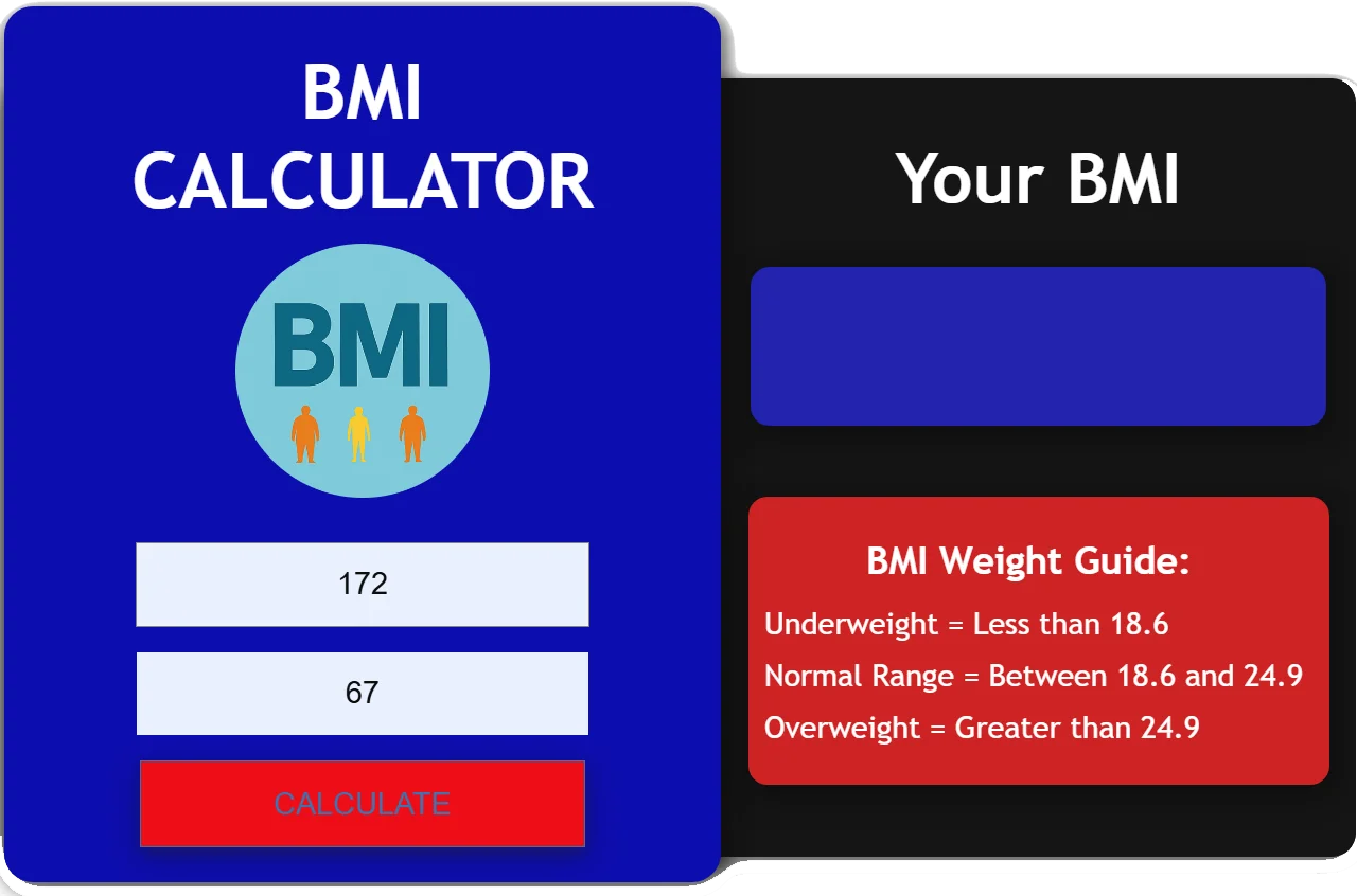 BMI Calculator — screenshot 1