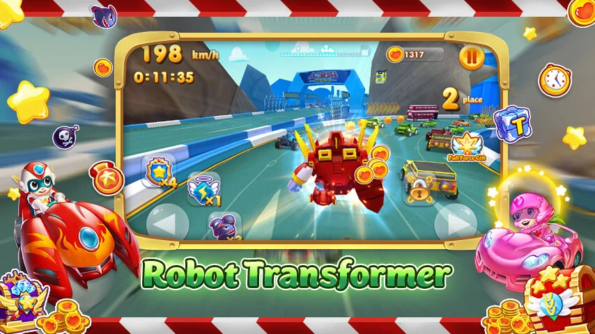 Car Transform Racing 64Bit — screenshot 3