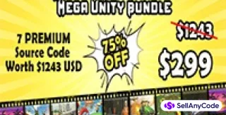 Massive Fast Games Mega Unity Bundle: 7 Premium Source Codes