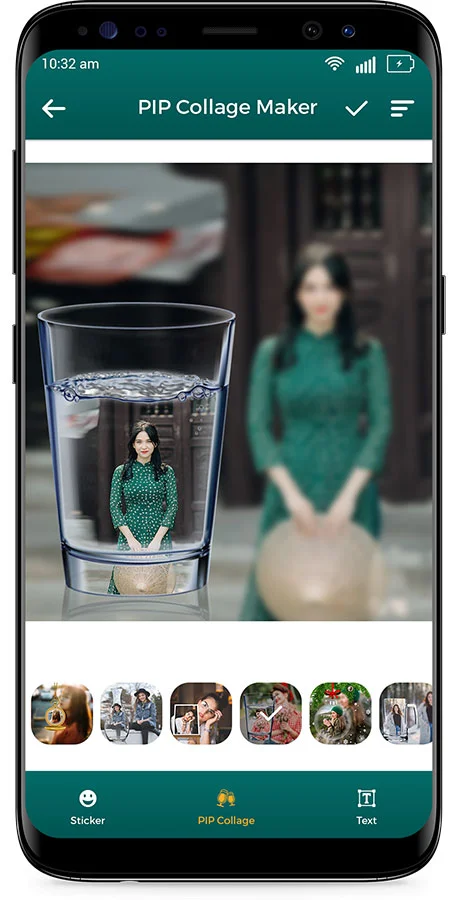 PIP & Photo Collage Maker with Photo Editor, ScrapBook & Body Shape Editor (FB & AdMob Ads) — screenshot 5