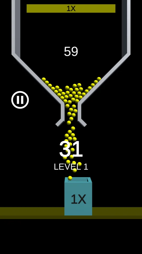 Golden Balls - Unity Source Code with AdMob Ads — screenshot 1